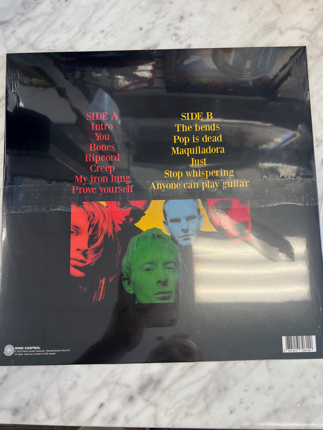 Radiohead Crippled and Cracked Live at Rosklide Vinyl Record VR9524