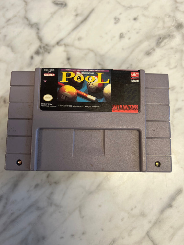 Championship Pool - SNES S62525