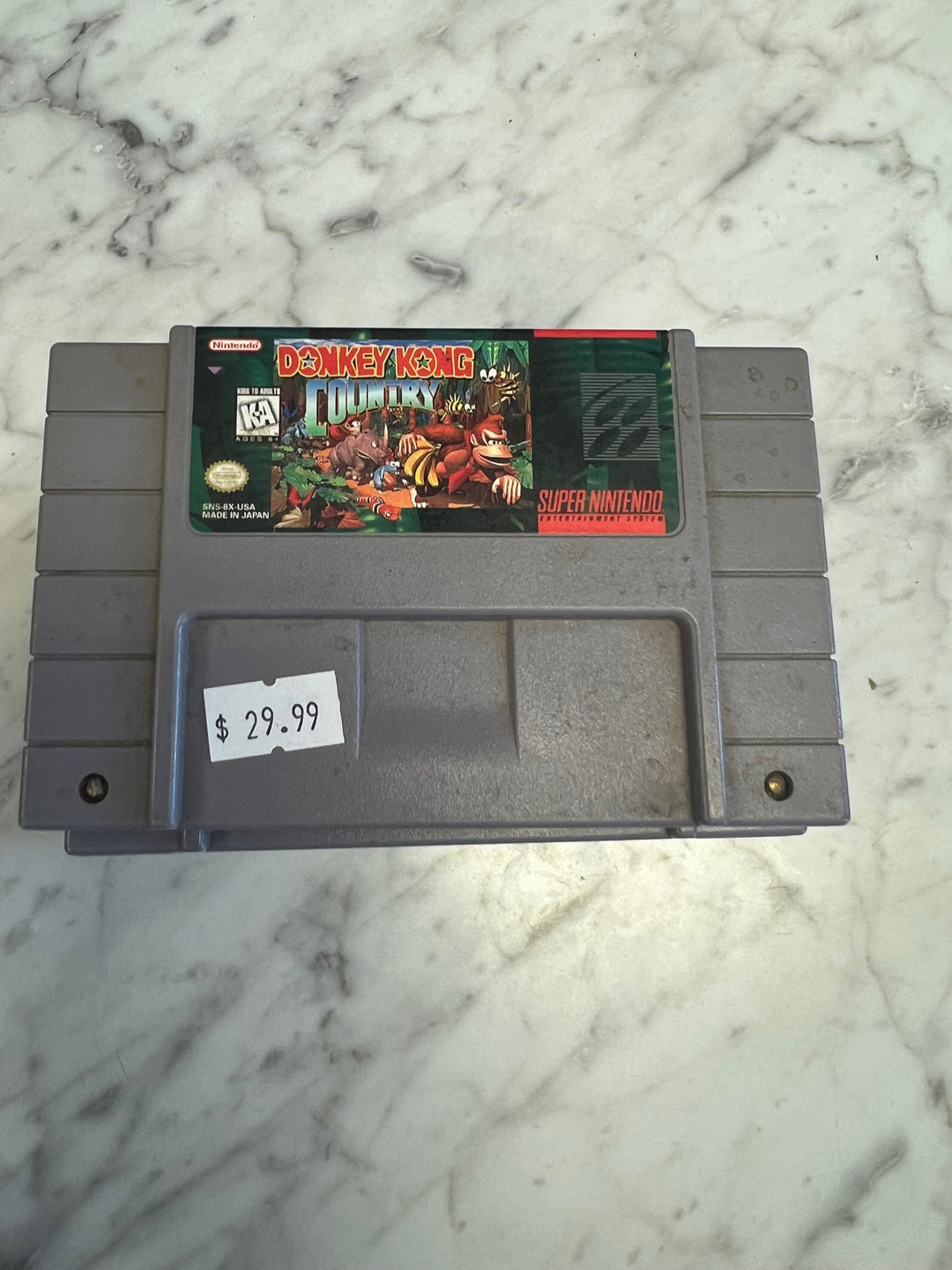 Donkey Kong Country - SNES S62525