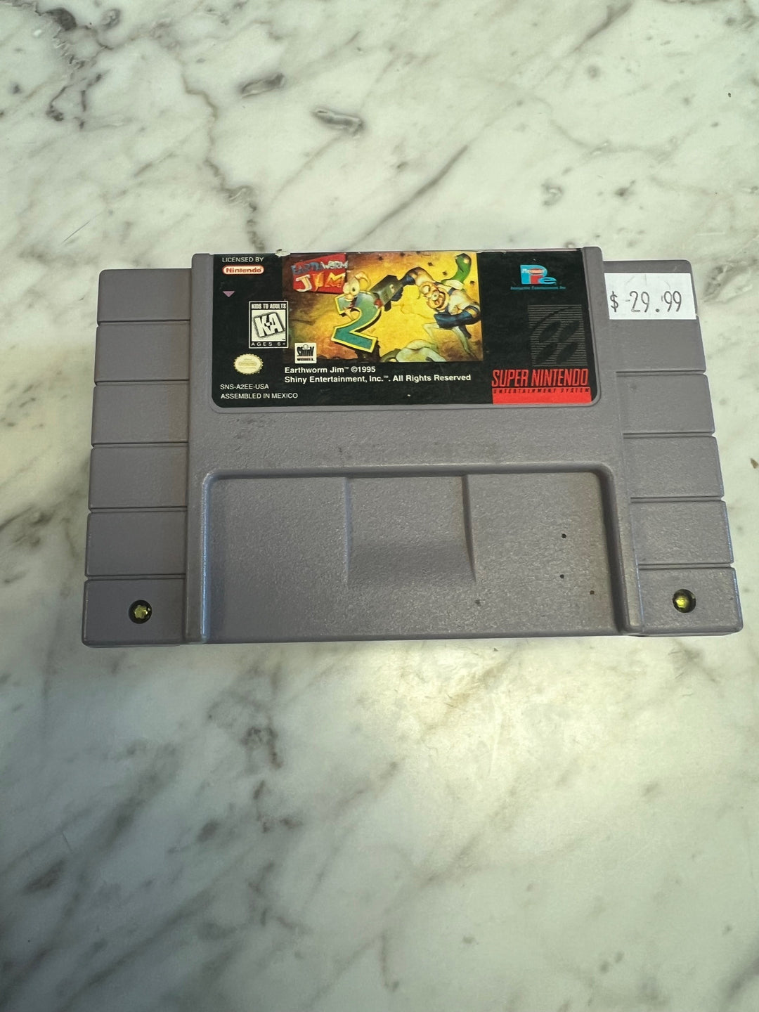 Earthworm Jim 2 - SNES S62525