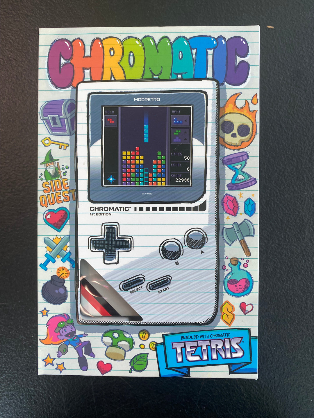 Mod Retro Chromatic Handheld Game Console for Game Boy / Game Boy Color Games