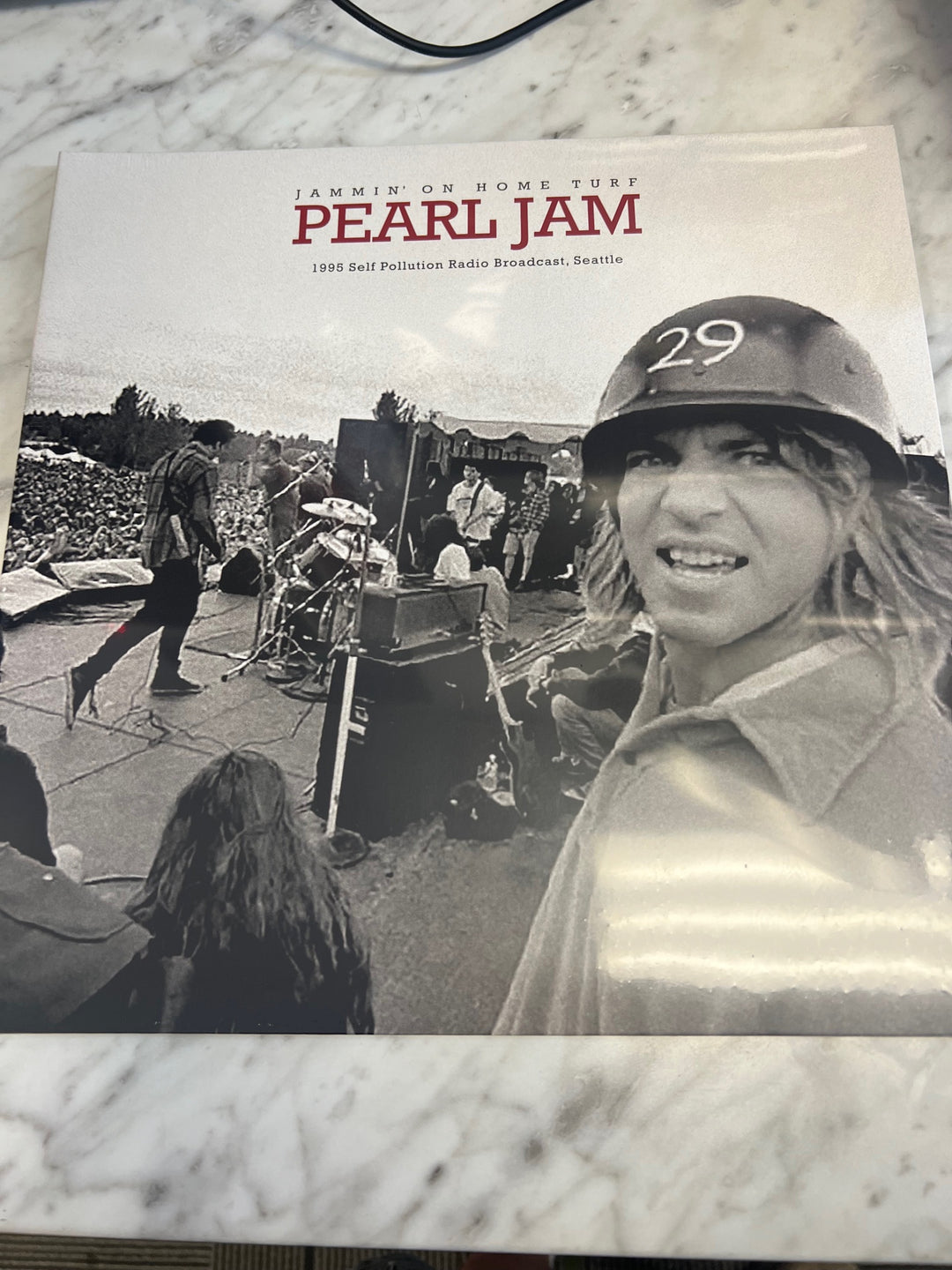 Pearl Jam Jammin' on Home Turf 1995 Self Pollution Vinyl Record VR9924