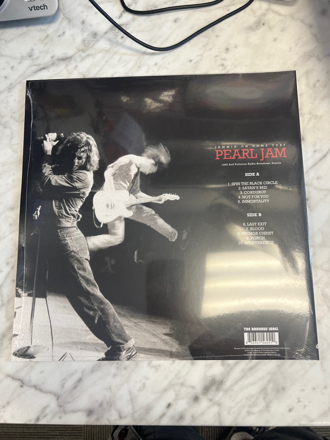 Pearl Jam Jammin' on Home Turf 1995 Self Pollution Vinyl Record VR9924