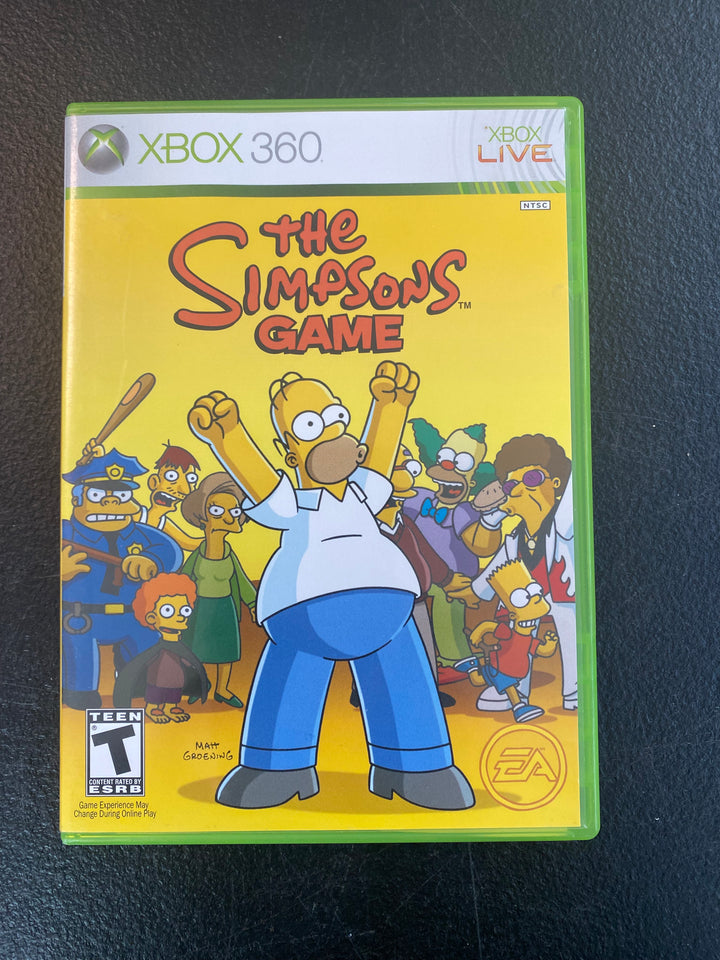 Simpsons Game - Xbox 360