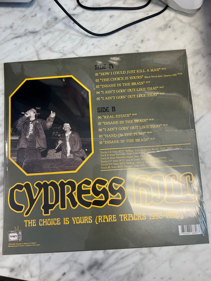 Cypress Hill - The Choice is Yours Rare Tracks 1992-1995 Vinyl Record VR9724