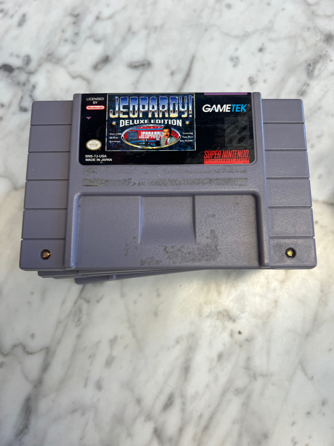 Jeopardy Deluxe Edition - SNES S62525