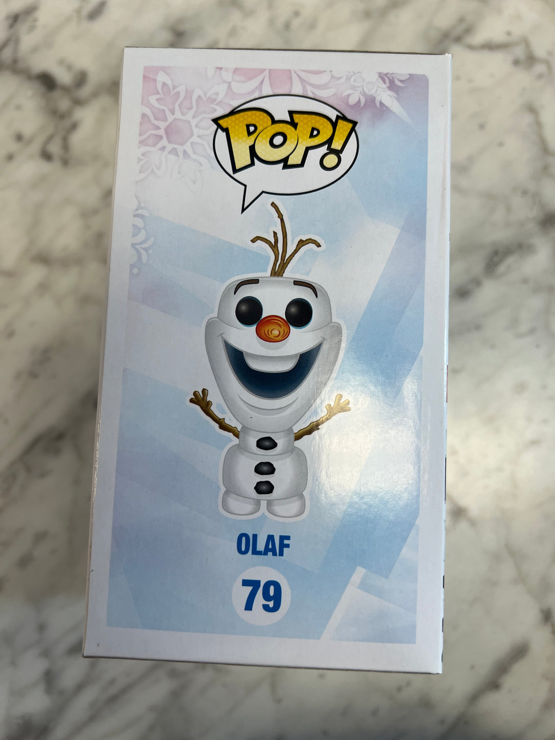 Funko Pop! Disney Frozen Olaf GLITTER #79 Entertainment Earth Exclusive FP62324