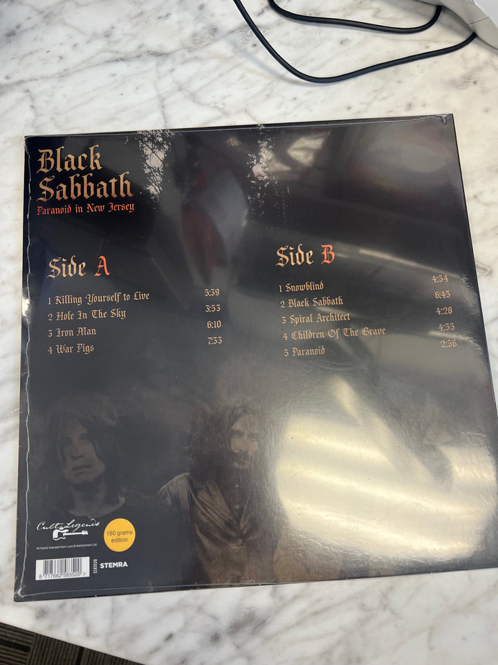 Black Sabbath Paranoid in New Jersey Vinyl Record VR9924