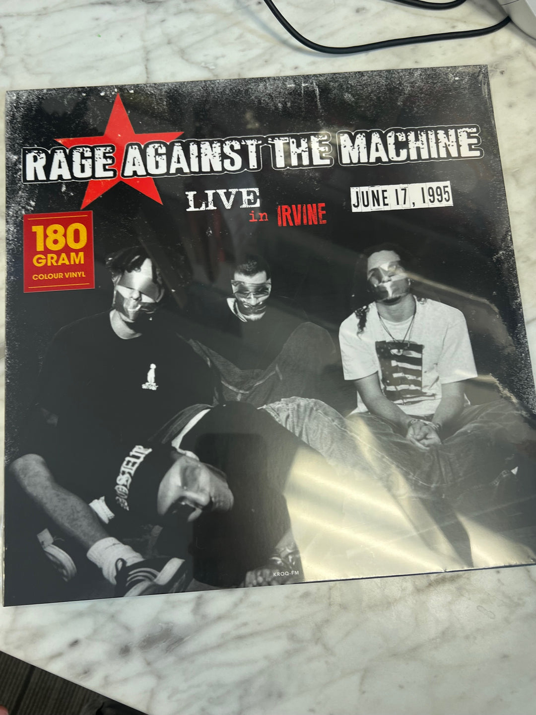 Rage Against the Machine Live in Irvine June 17 1995 180g Colour Vinyl Record VR9924