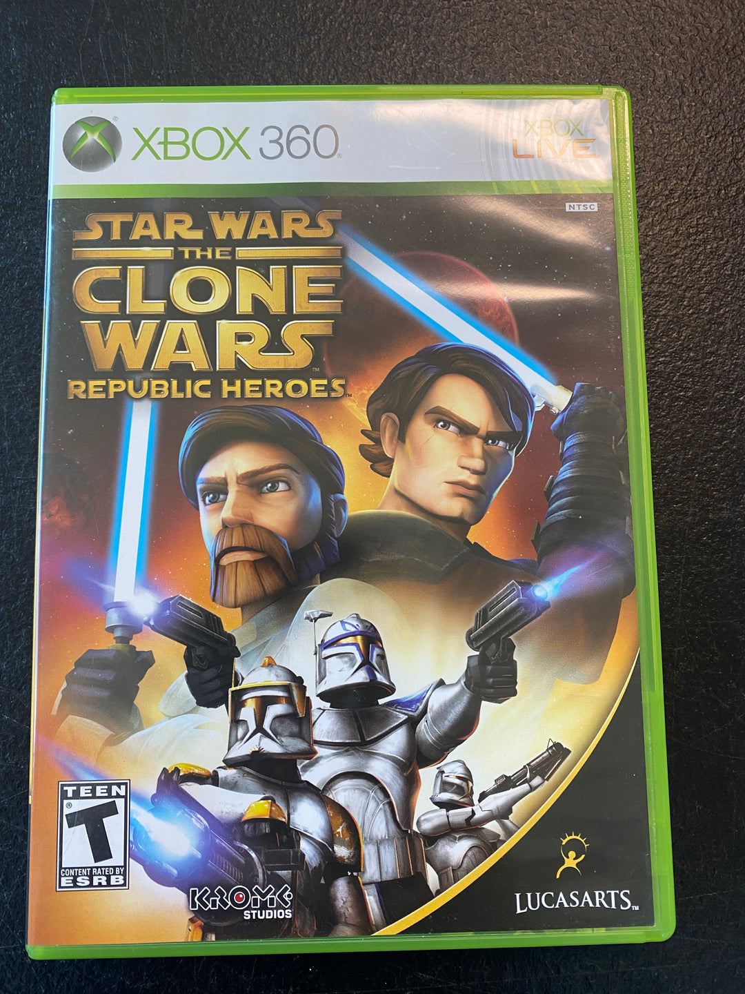 Star Wars the Clone Wars Republic Heroes - Xbox 360