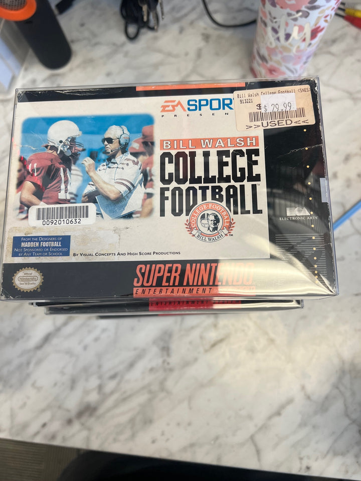 Bill Walsh College Football - SNES S62525