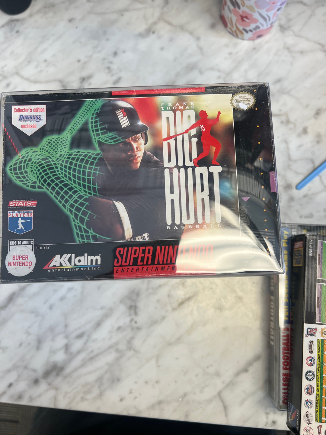 Frank Thomas Big Hurt Baseball - SNES S62525
