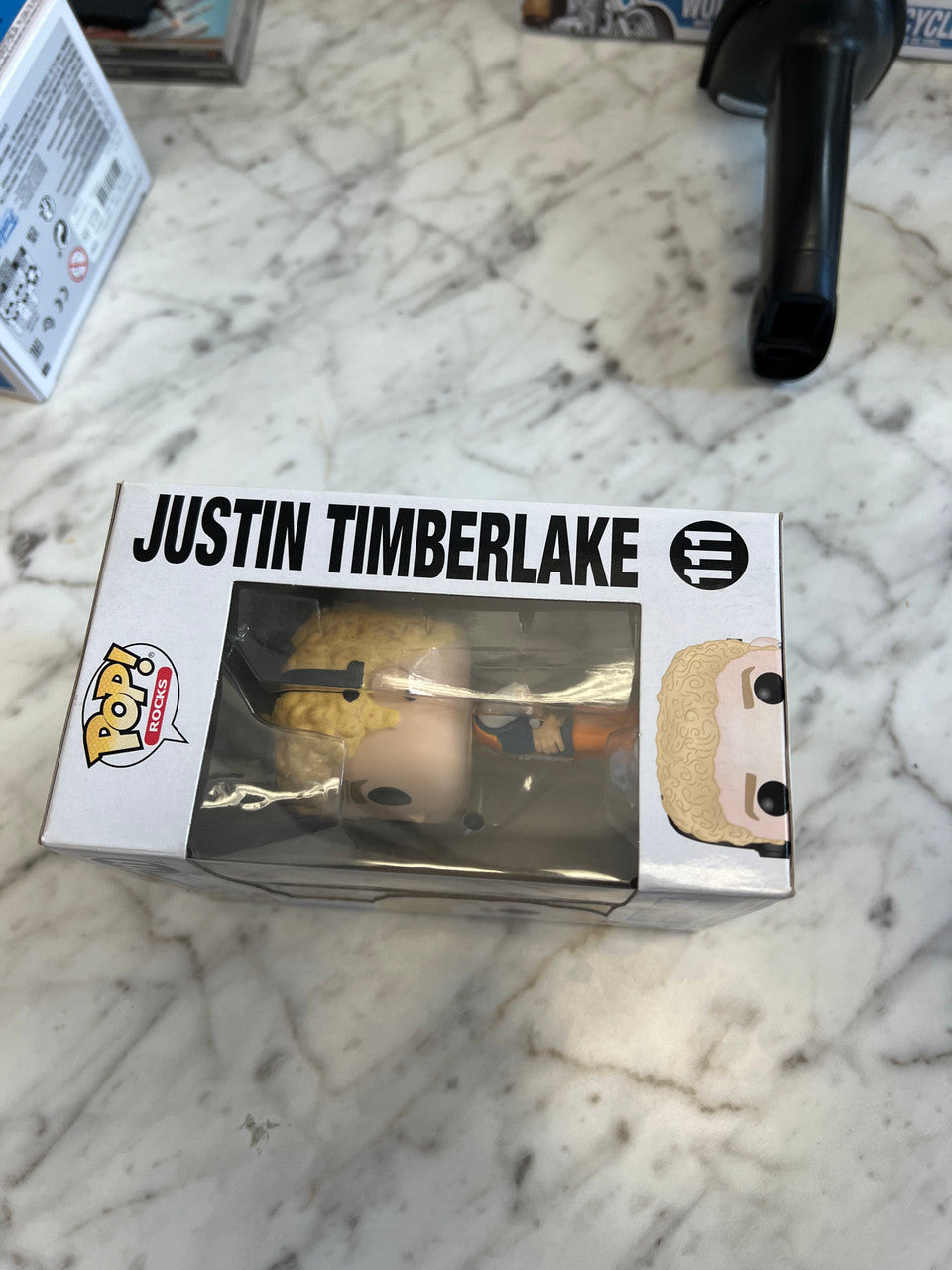 FUNKO POP! ROCKS: NSYNC - JUSTIN TIMBERLAKE 111 34538 VINYL FIGURE