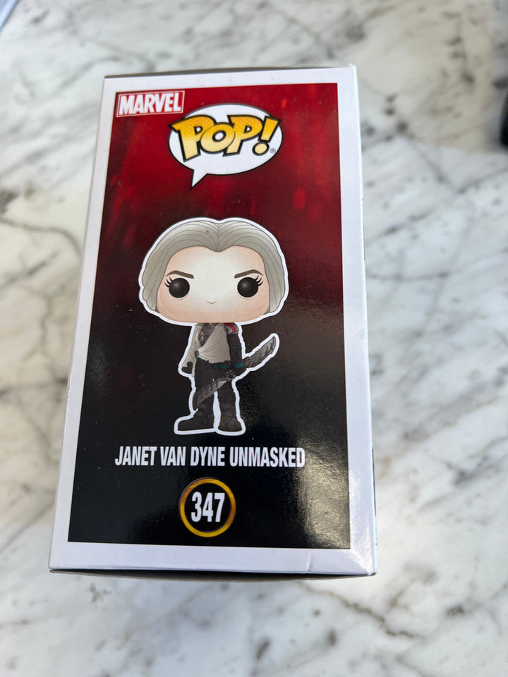 Funko POP! Marvel Janet Van Dyne Unmasked Ant-man and The Wasp Exclusive #347