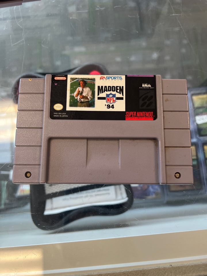 Madden NFL '94 - SNES S62525