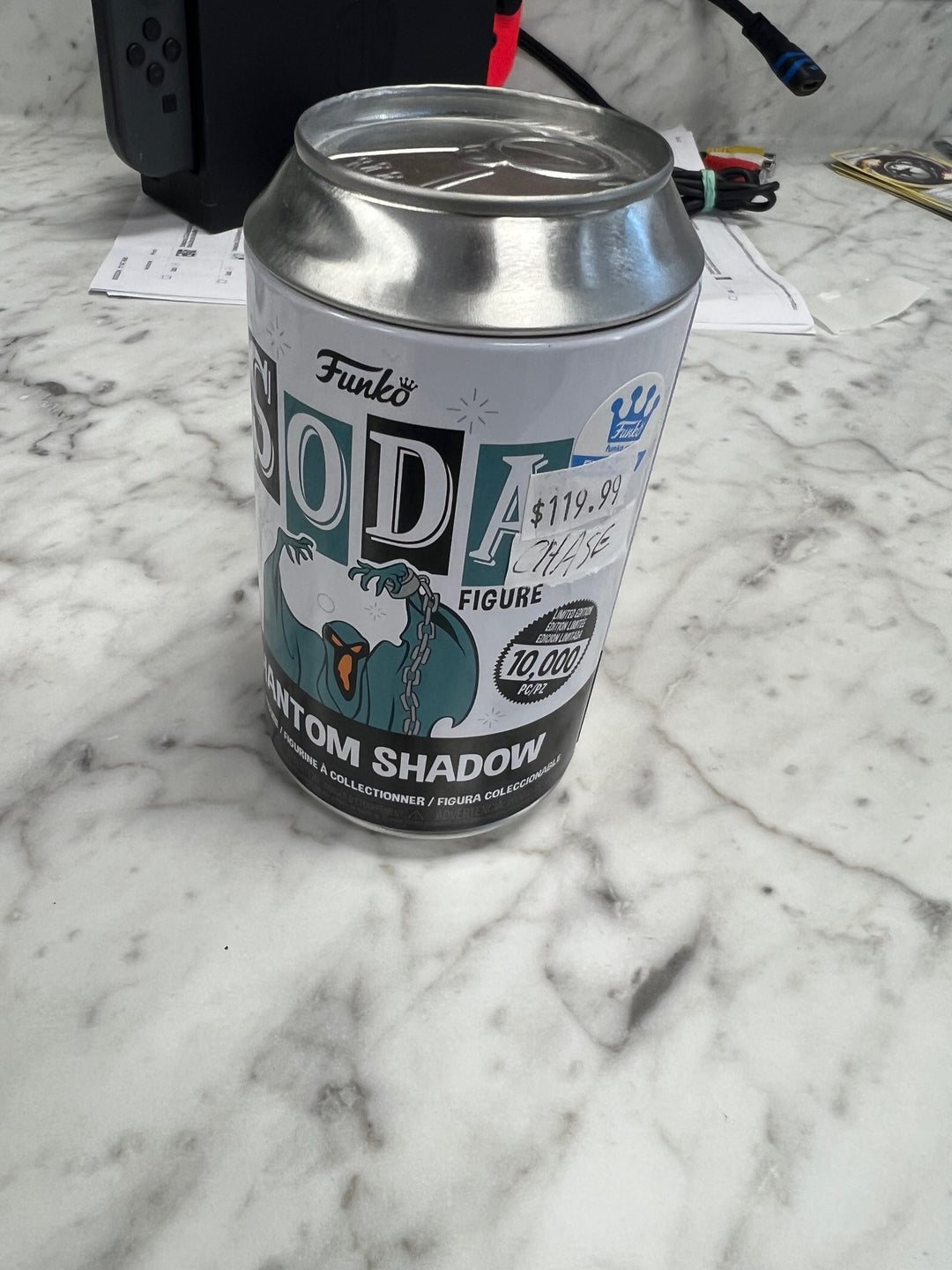 Scooby Doo Funko Soda Chase Phantom Shadow Vinyl Figure Exclusive SO121124