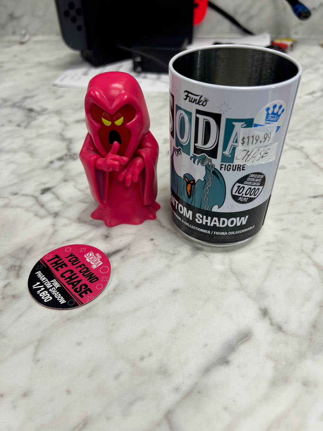 Scooby Doo Funko Soda Chase Phantom Shadow Vinyl Figure Exclusive SO121124