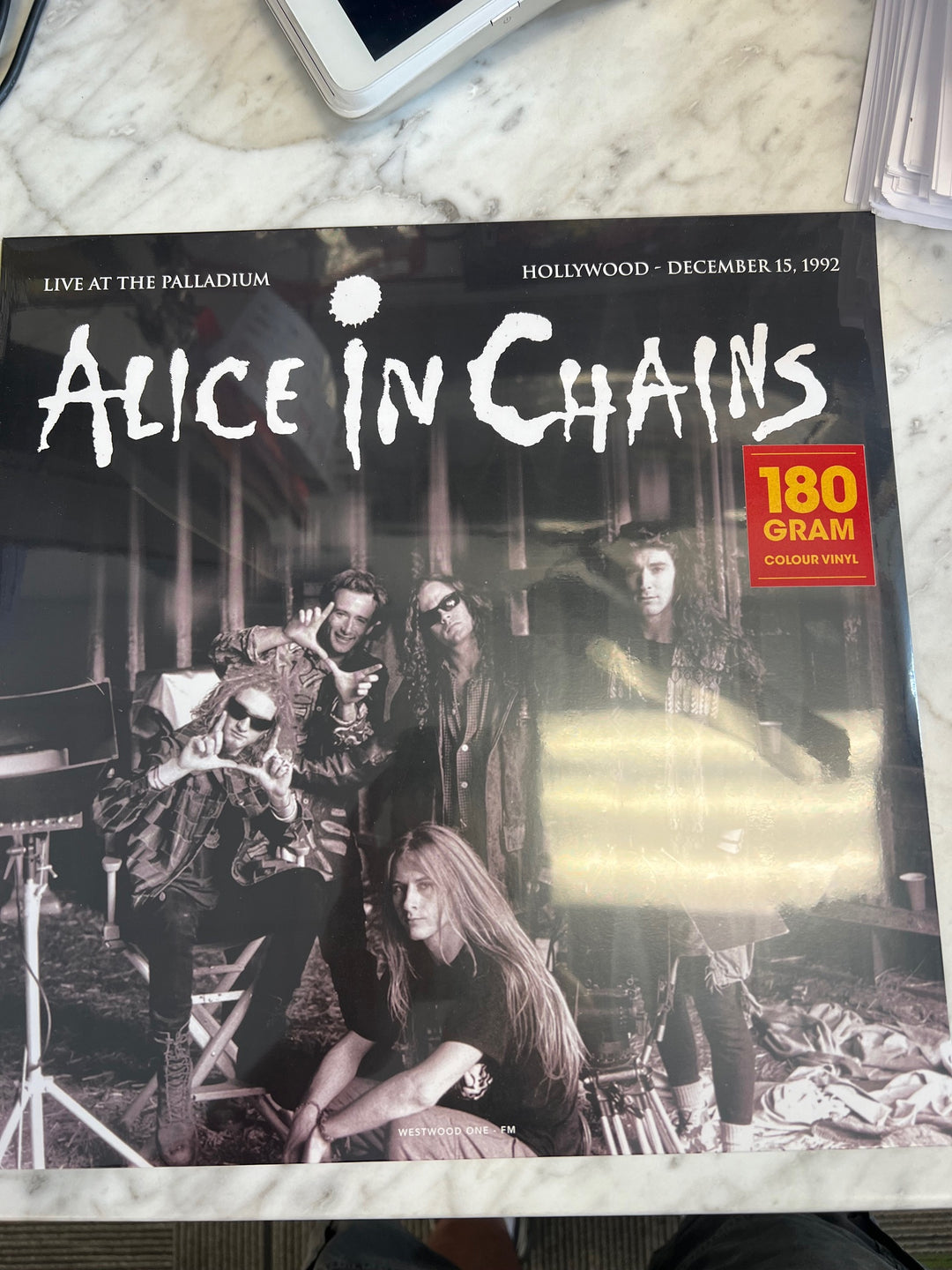 Alice in Chains Live at the Palladium Dec 15th 1992 Colour Vinyl Record VR9924