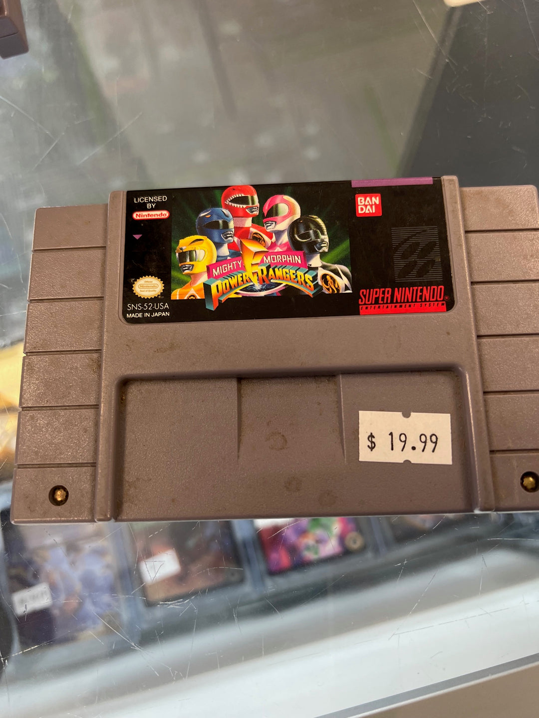 Mighty Morphin Power Rangers - SNES S62525