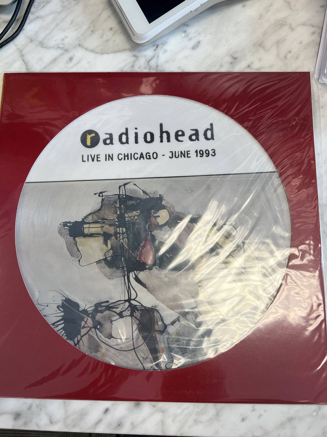 Radiohead Live in Chicago June 1993 Picture Disc Vinyl Record VR9924