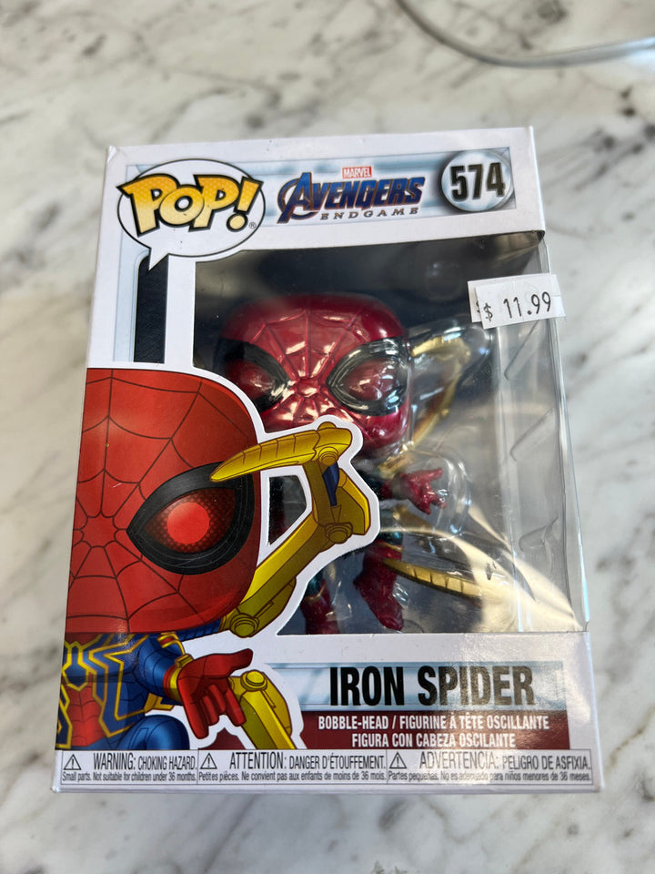 Iron Spider Man 1142 Avengers Endgame Marvel Funko Pop! Vinyl Figure