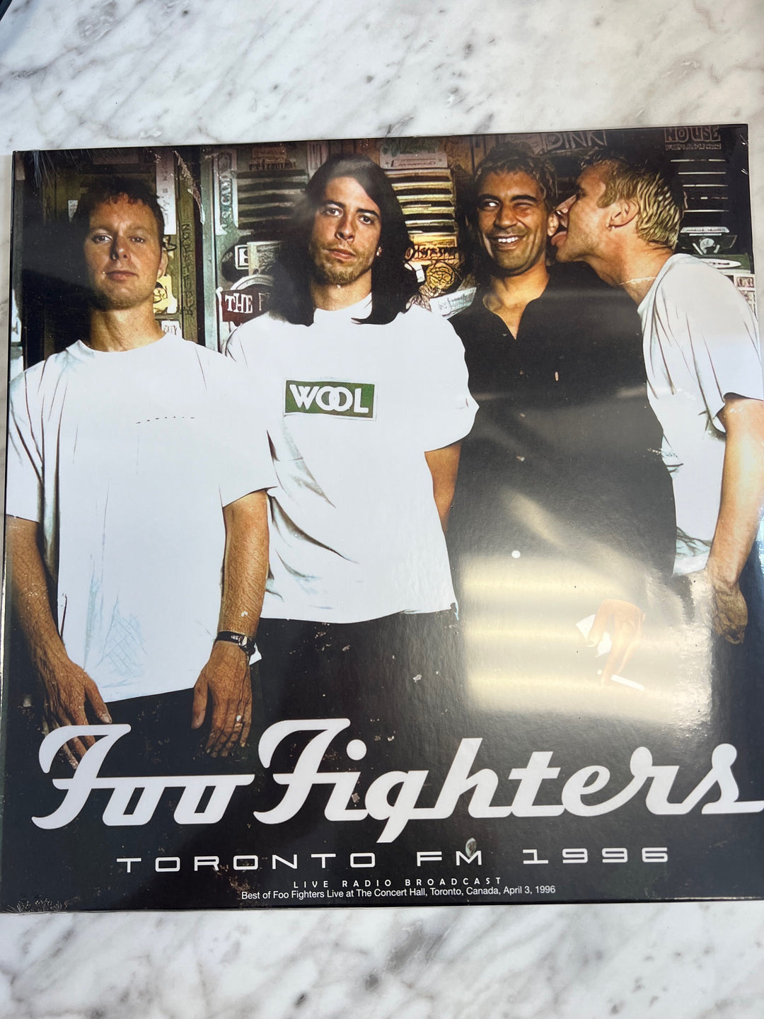 Foo Fighters Live at the Concert Hall Toronto 1996 Clear Vinyl Record VR9724