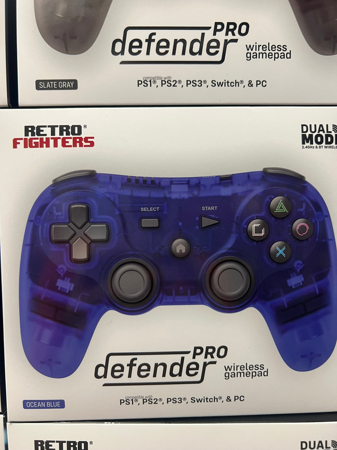 Retrofighters Defender Pro Controller for PS1/PS2/PS3/Switch and PC (Select a Color)