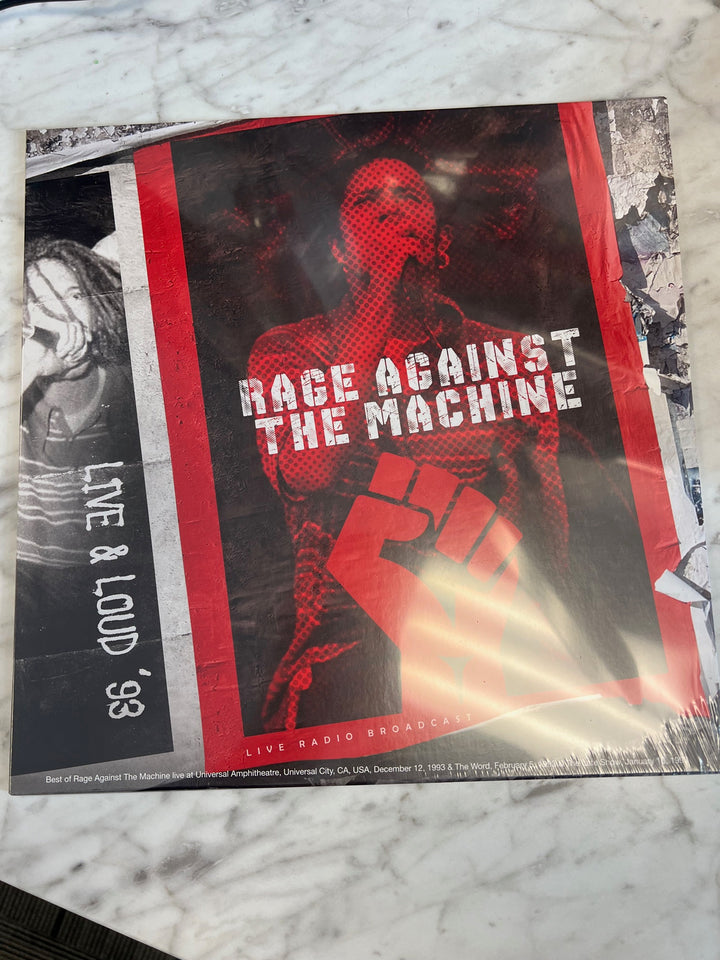 Rage Against the Machine Live & Loud '93 Vinyl Record VR9724