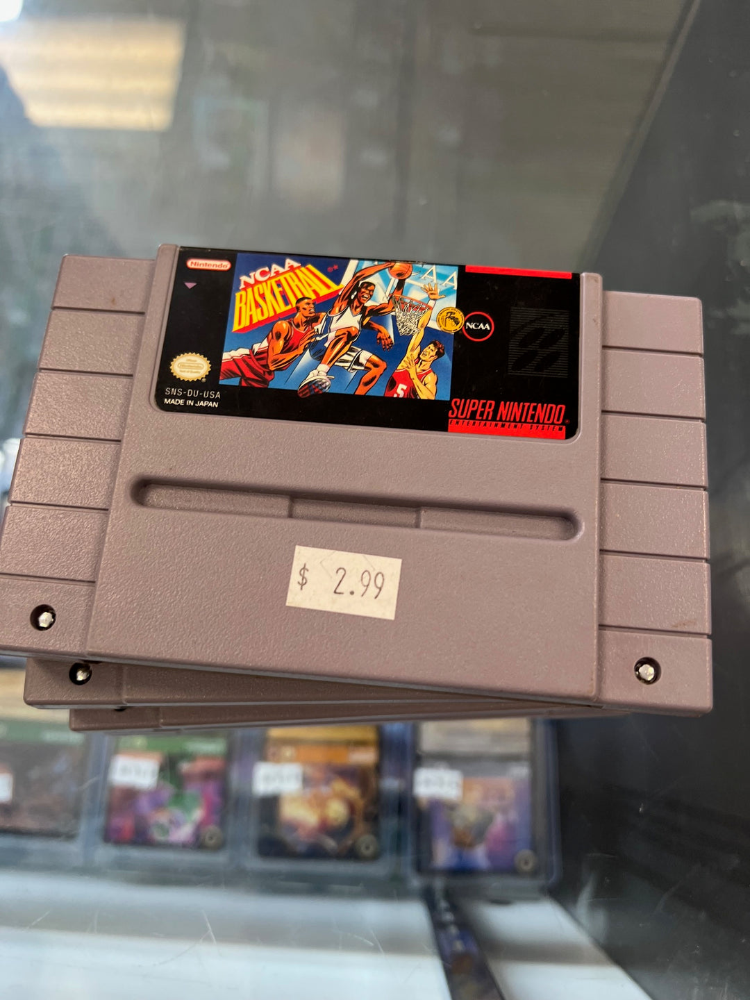 NCAA Basketball - SNES S62525
