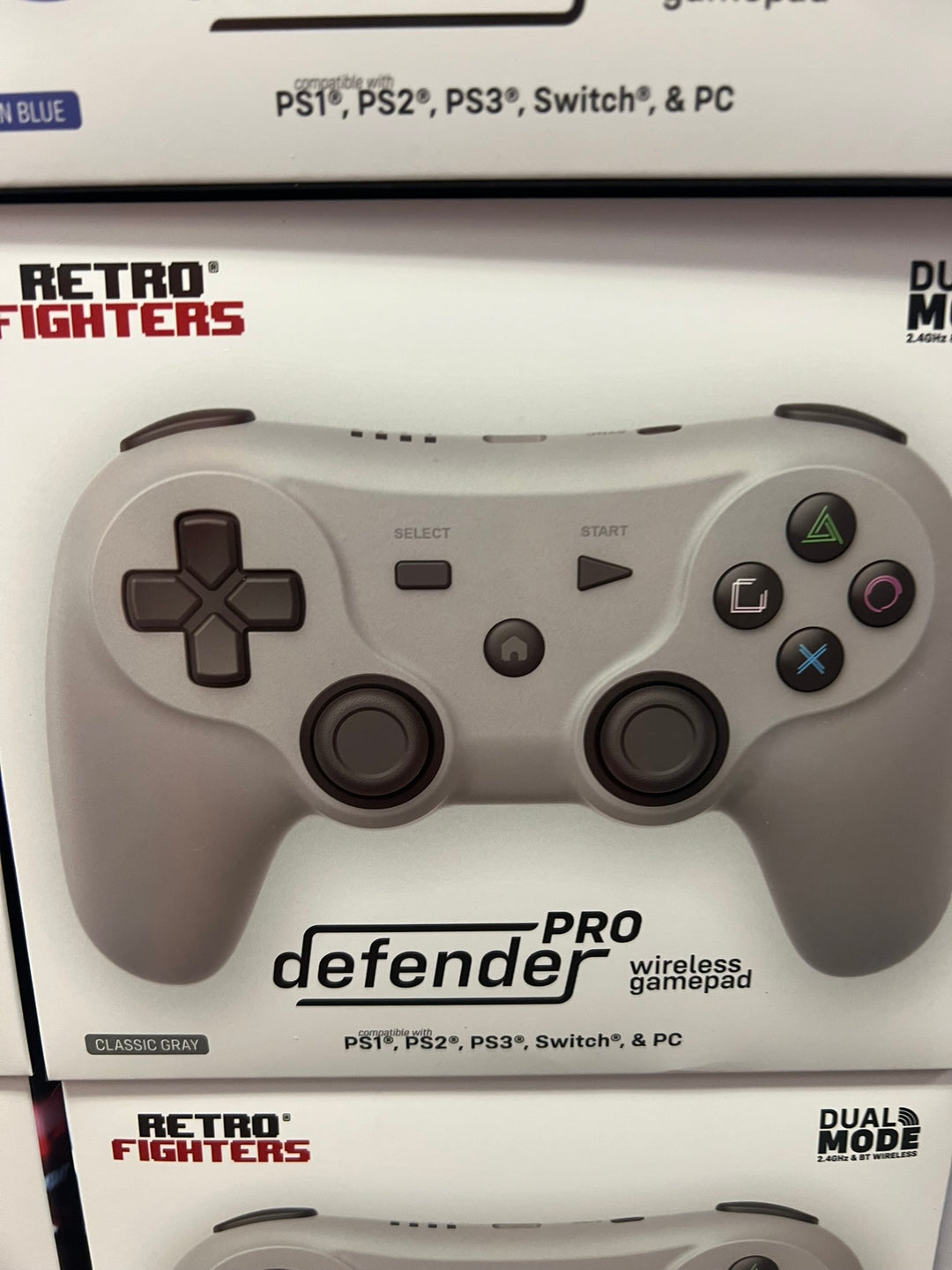 Retrofighters Defender Pro Controller for PS1/PS2/PS3/Switch and PC (Select a Color)