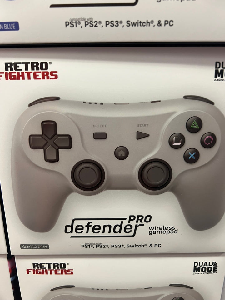 Retrofighters Defender Pro Controller for PS1/PS2/PS3/Switch and PC (Select a Color)