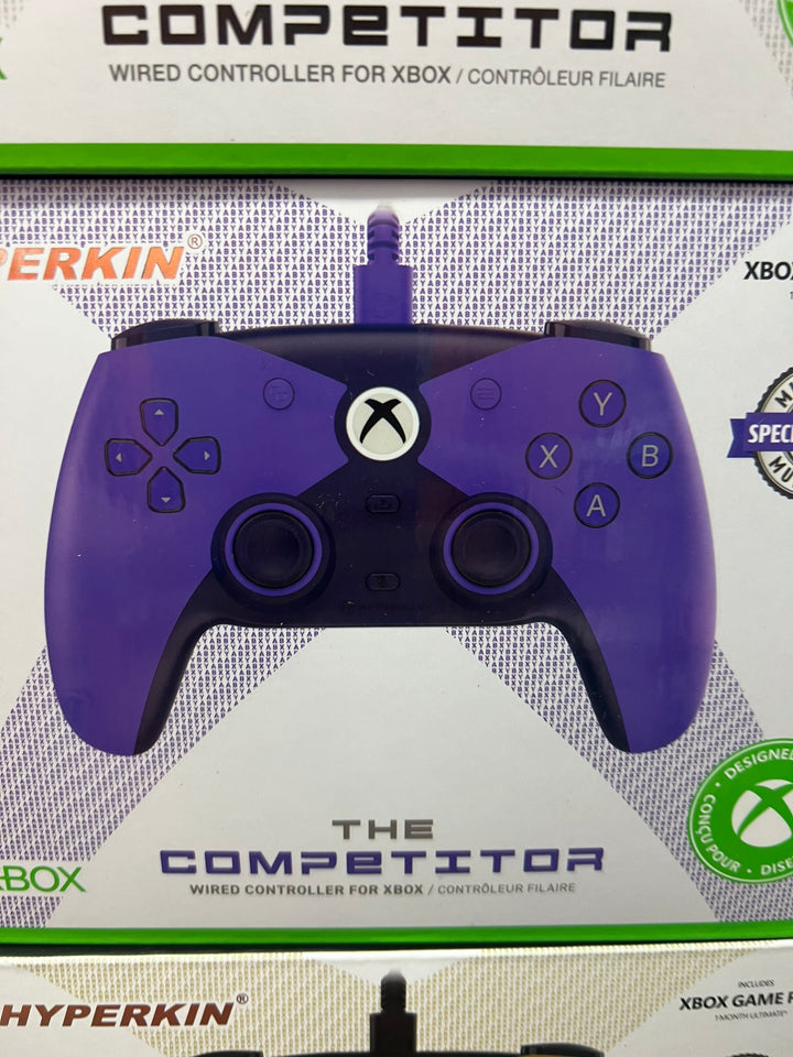 The Competitor Licensed Wired Controller for Xbox One, Series X & S, PC (Select a Color)