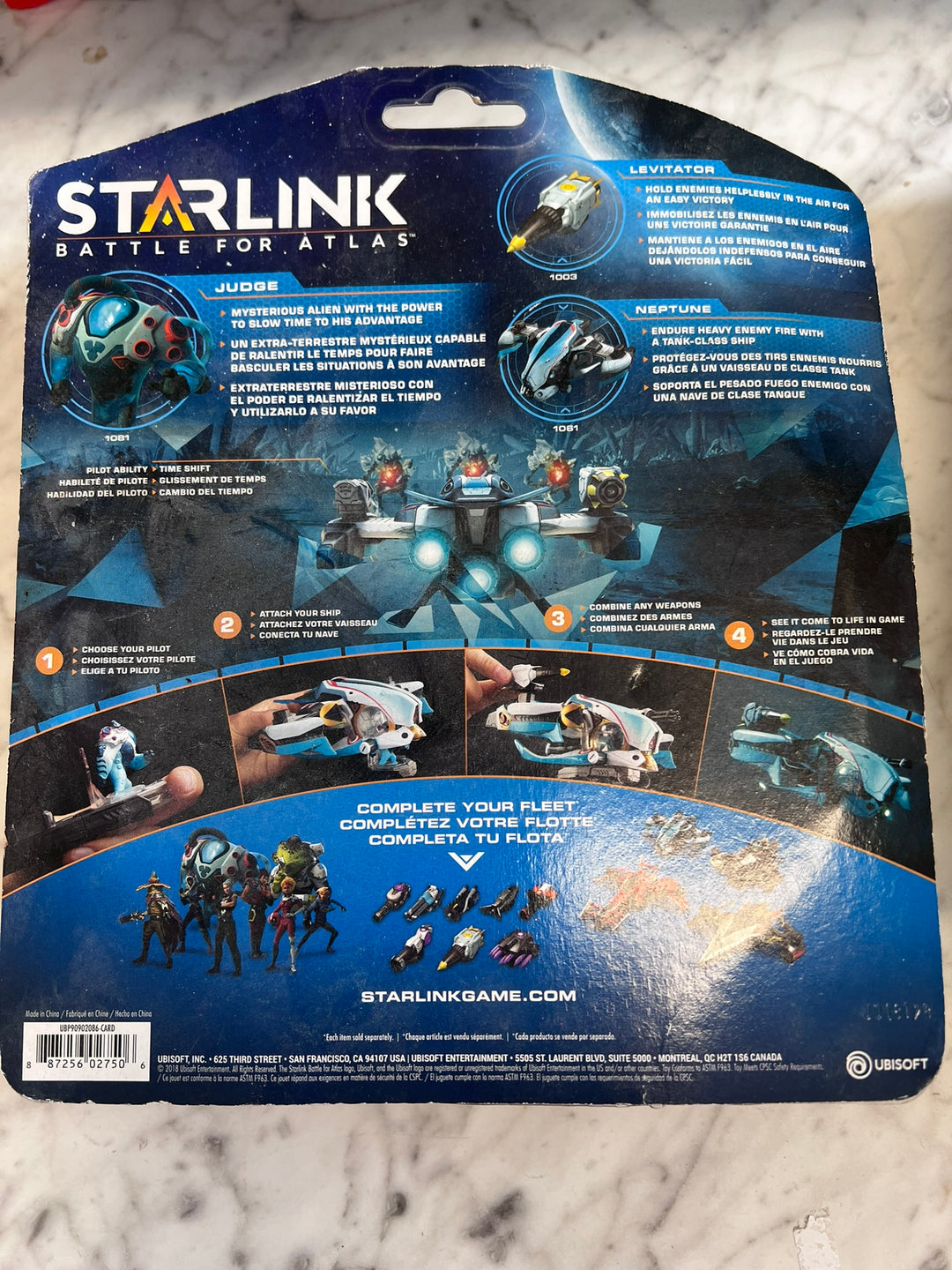 Starlink Battle for Atlas Neptune Starship Pack Levitator Judge Ubisoft New 1R NT11326