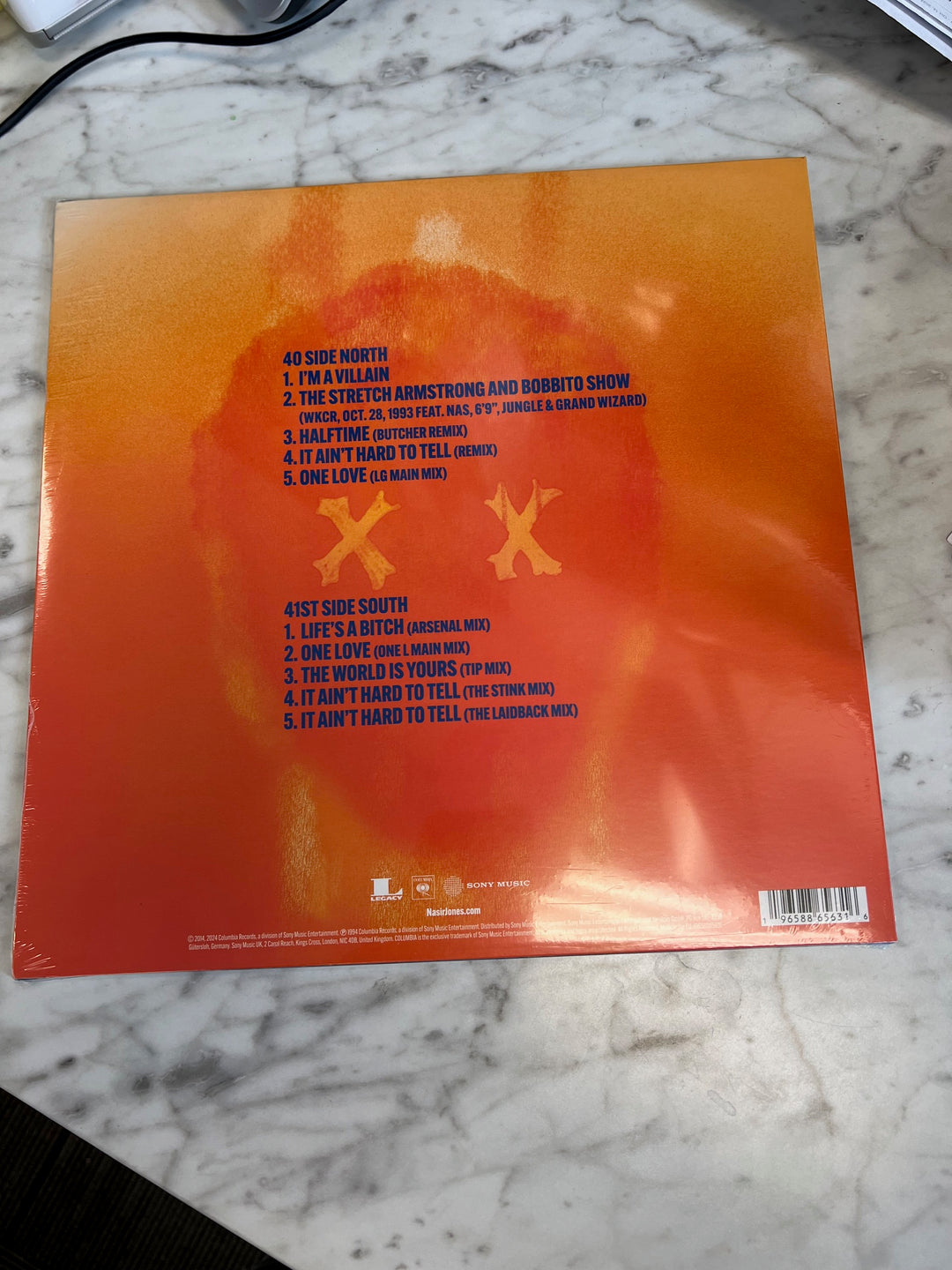 Nas Illmatic Remixes & Rarities RSD Vinyl Record VR9724