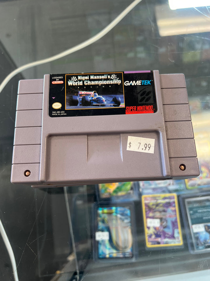 Nigel Mansell's World Championship - SNES S62525