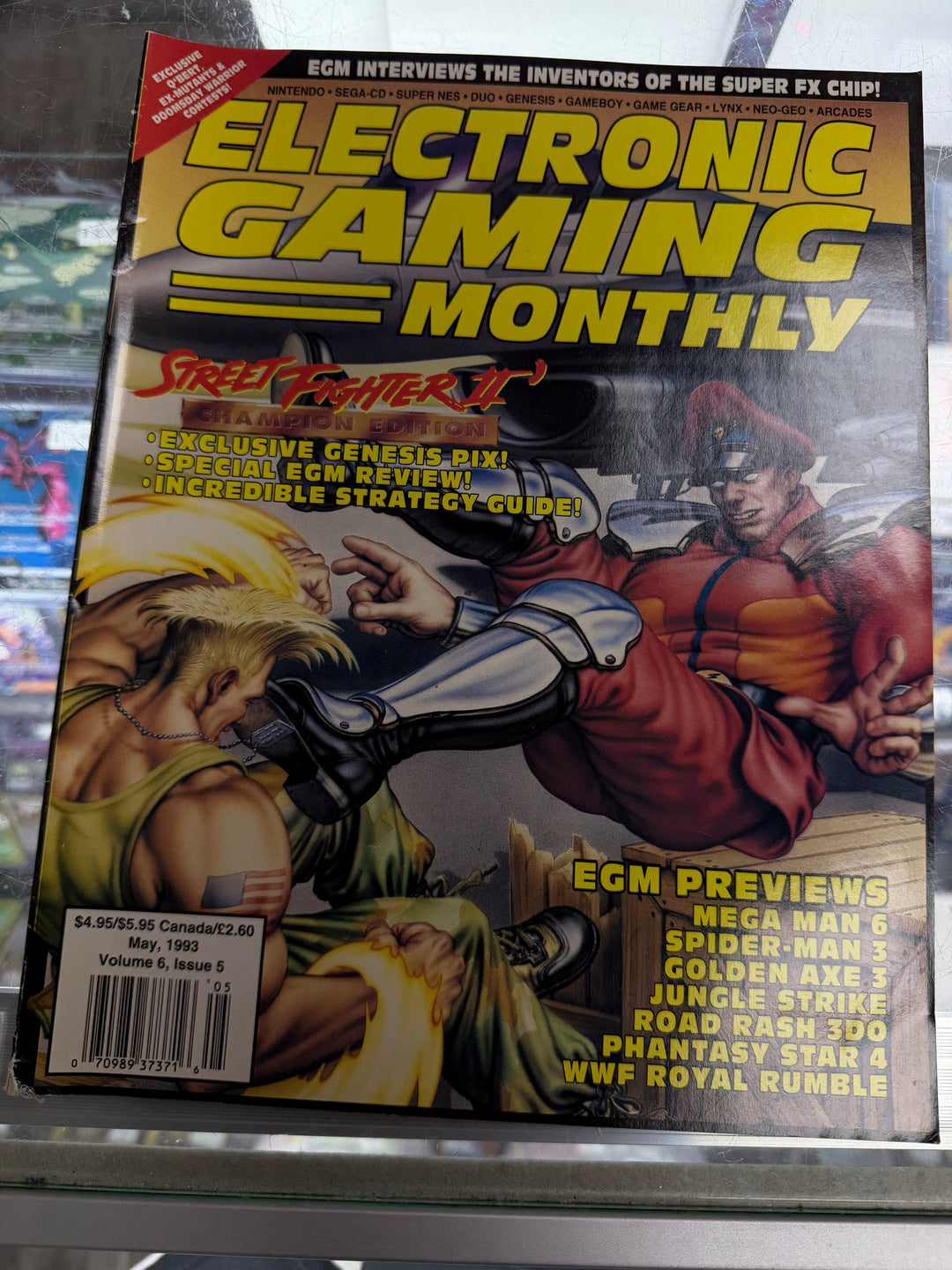 Electronic Gaming Monthly May 1993 Issue 46 - Street Fighter II MP102726
