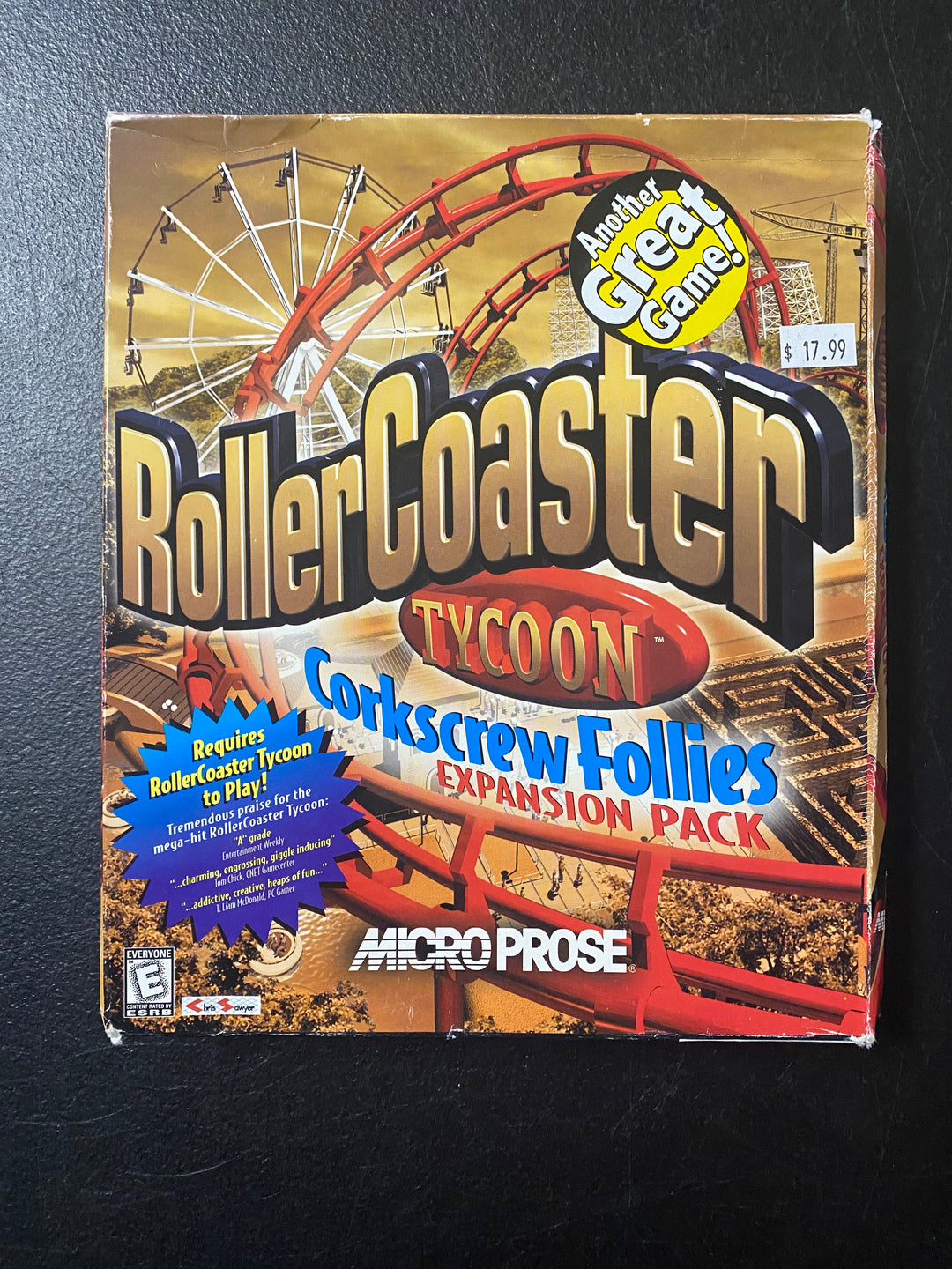 Roller Coaster Tycoon: Corkscrew Follies - PC PC103025