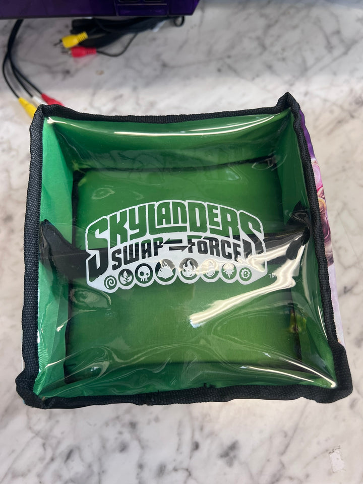 Skylanders Swap Force Figure Carry Case Bag Activision 7" X 7" X 7" Poly Clear UA11326
