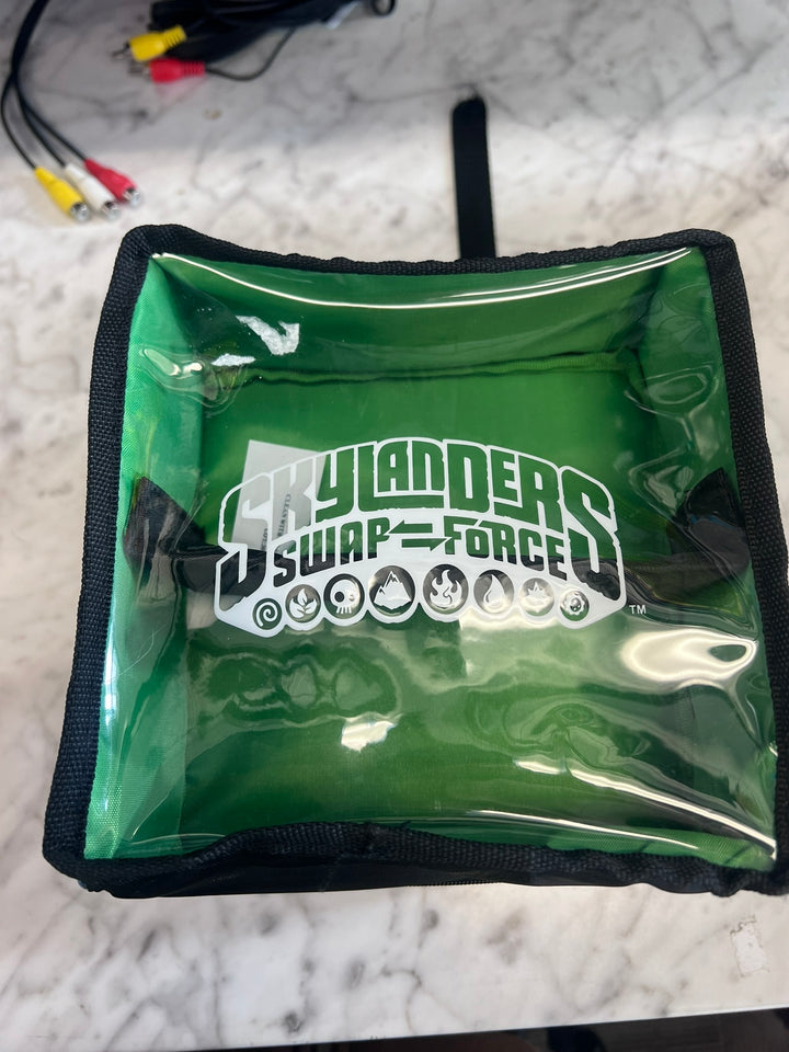 Skylanders Swap Force Figure Carry Case Bag Activision 7" X 7" X 7" Poly Clear UA11326