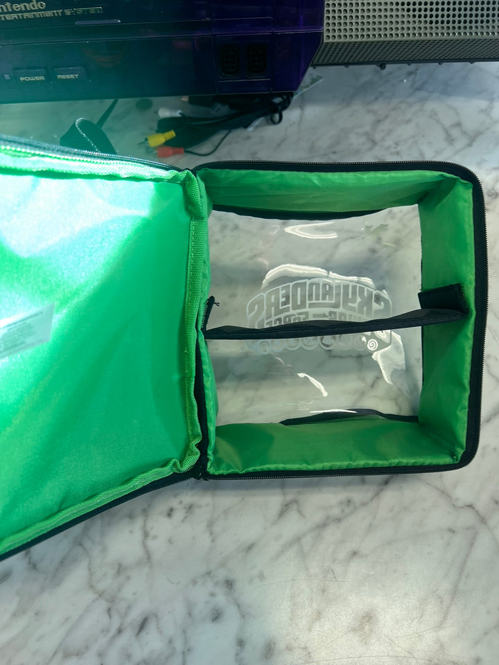 Skylanders Swap Force Figure Carry Case Bag Activision 7" X 7" X 7" Poly Clear UA11326