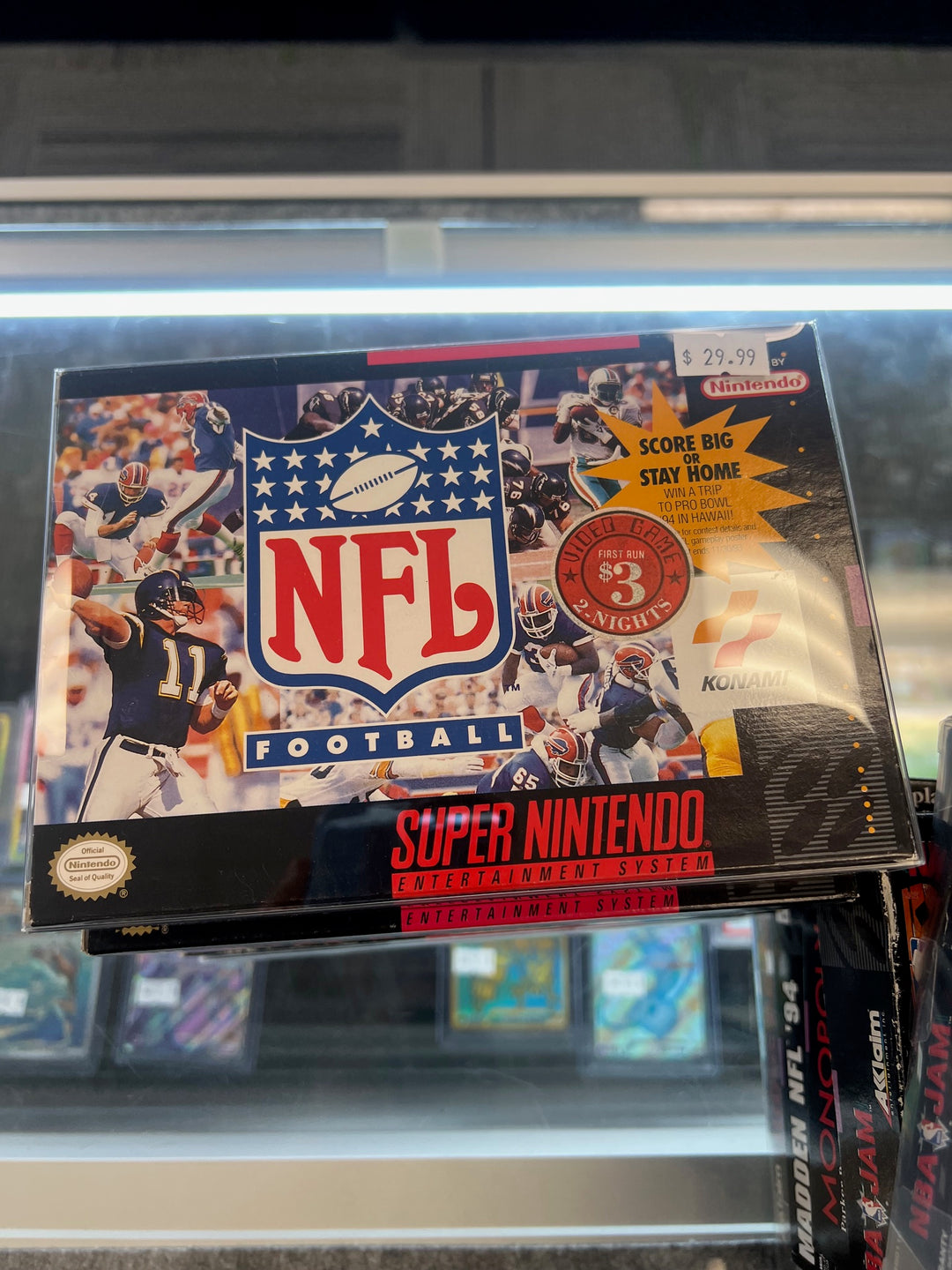 NFL Football - SNES S62525