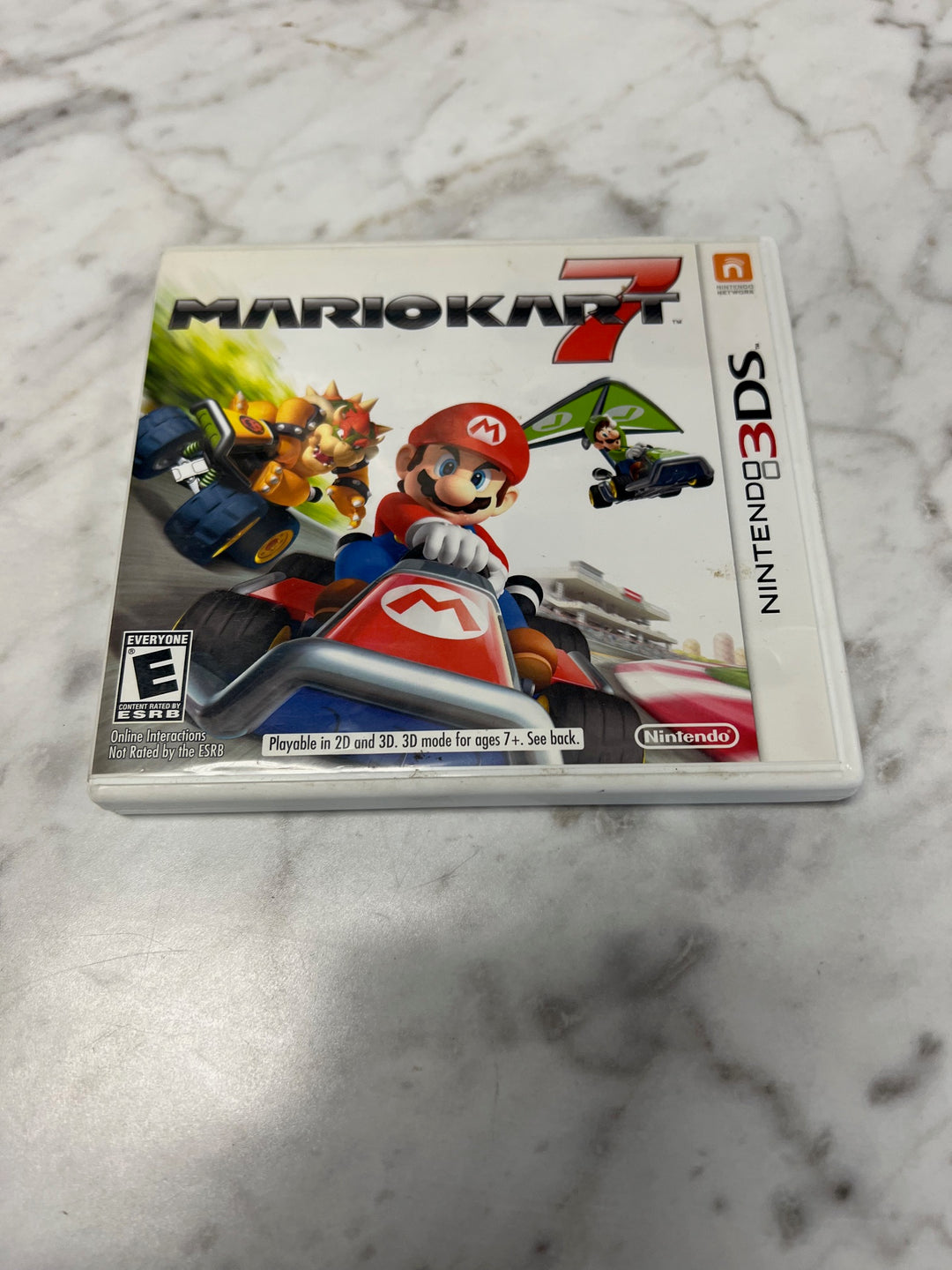 Mario Kart 7 Nintendo 3DS CASE AND MANUAL ONLY CO121224