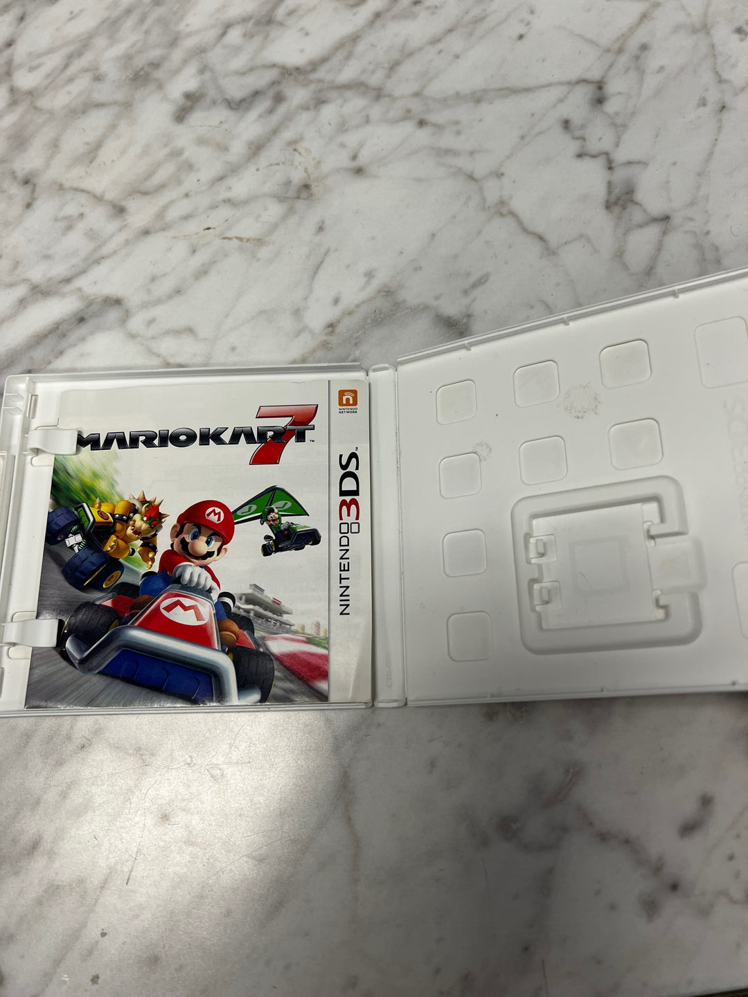 Mario Kart 7 Nintendo 3DS CASE AND MANUAL ONLY CO121224