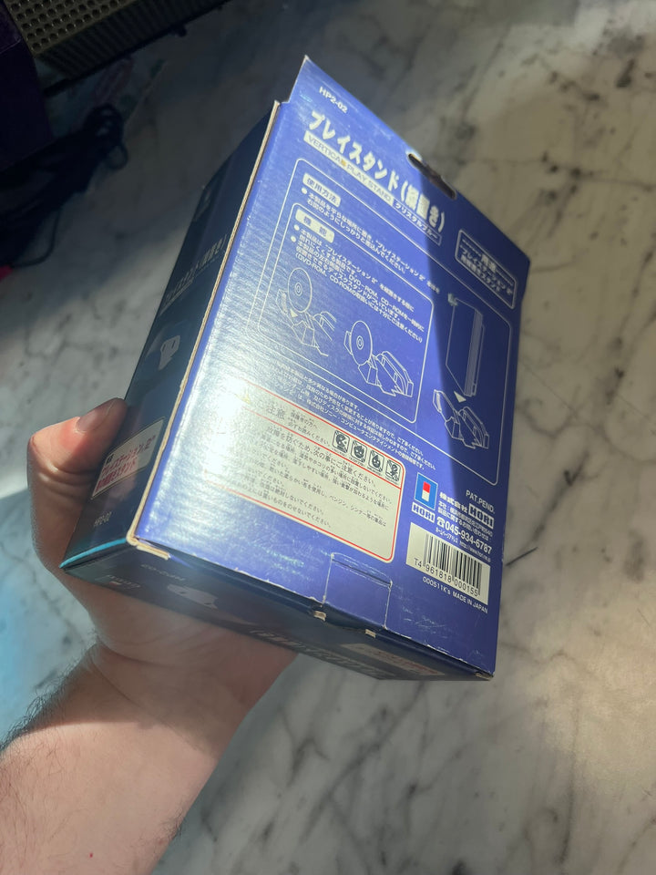 Hori Playstation 2 PS2 Vertical Stand in box for Fat Original Console Clear Transparent UA11326