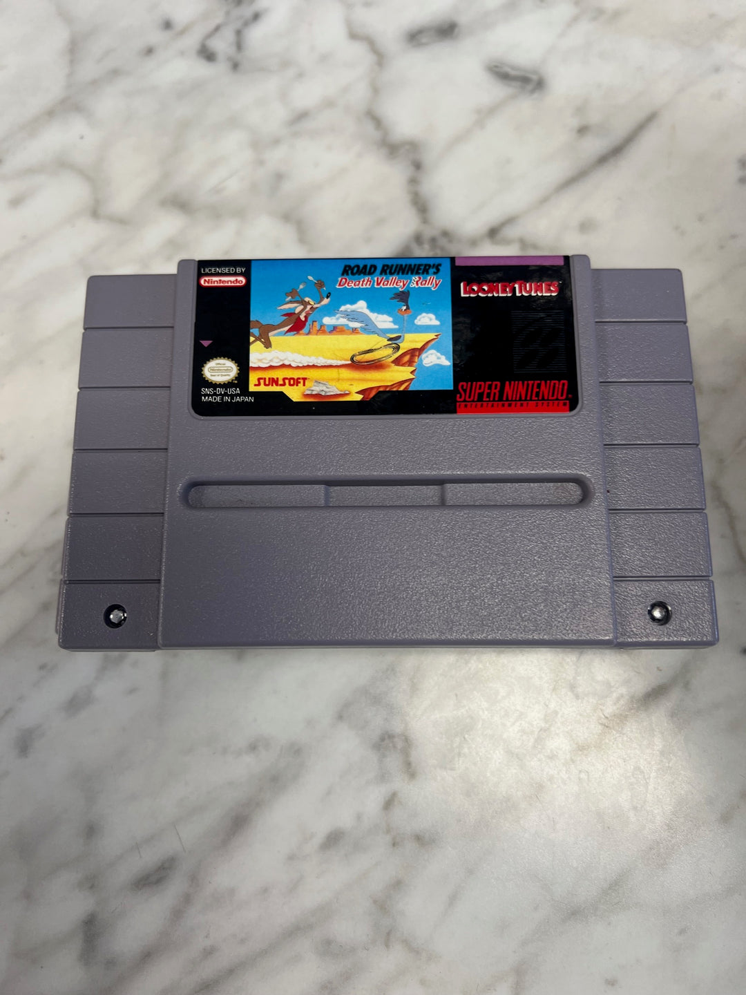 Road Runner’s Death Valley Rally - SNES S62525