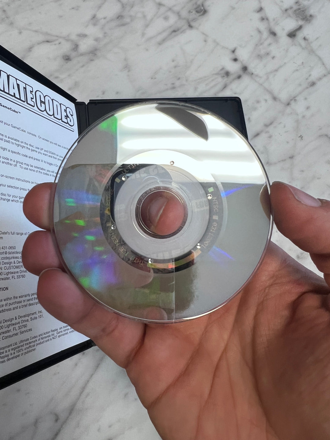 Action Replay Ultimate Codes for Gamecube Mario Party 4 5 Golf Kart Sunshine  U92325