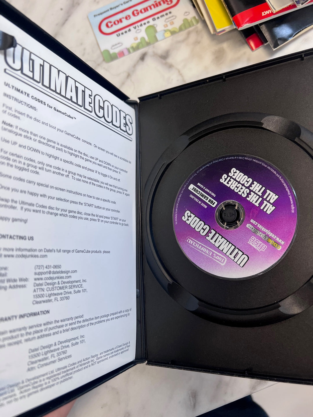 Action Replay Ultimate Codes for Gamecube Animal Crossing  U92325