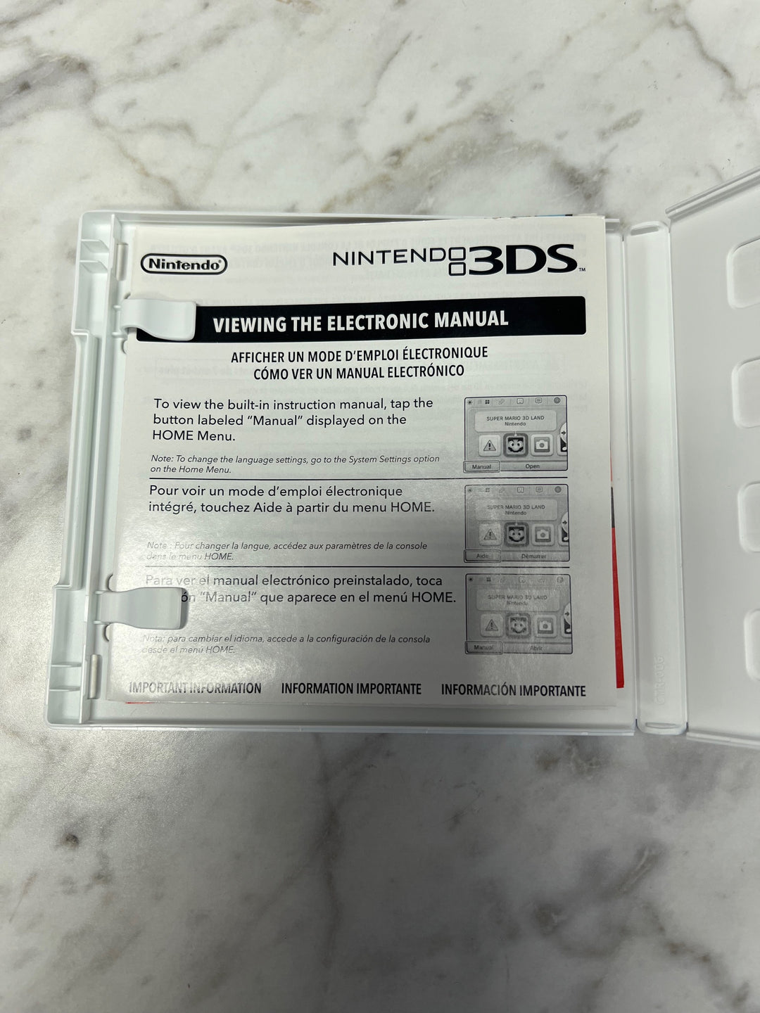 Kirby Triple Deluxe Nintendo 3DS CASE ONLY CO121224