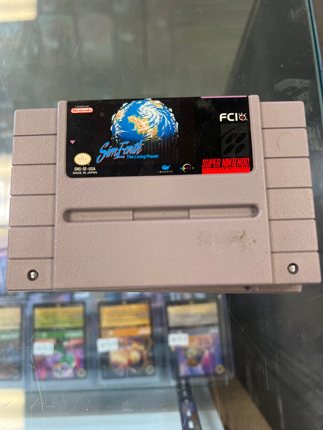 Sim Earth - SNES S62525