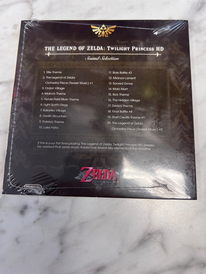The Legend of Zelda Twilight Princess HD Sound Collection OST NEW   N92325